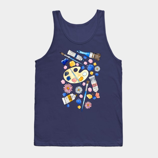 Creative Craft Corner Tank Top by tangerinetane